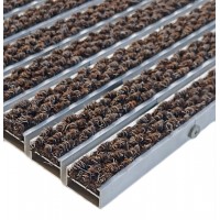 Решетка Floortech с ворсом цвет коричневый